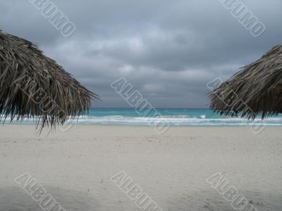 blue tropical ocean view