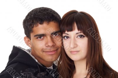 Happy loving couple