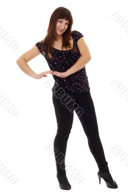 Beautiful young woman