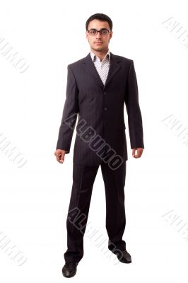 serious young businessman
