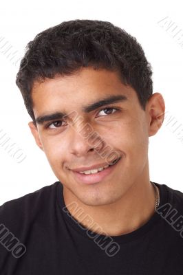 Beautiful smiling man