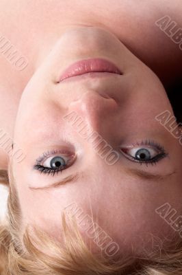 Beautiful face close up.