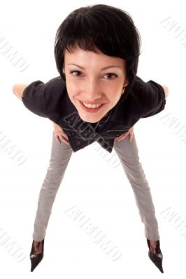 smiling young woman