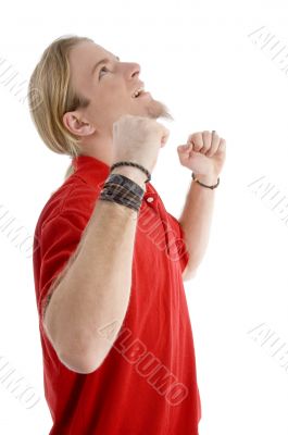 successful handsome caucasian male