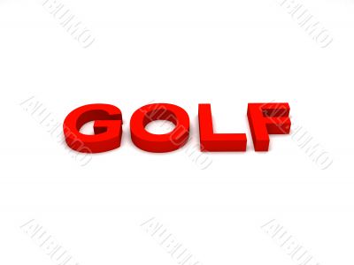 golf text
