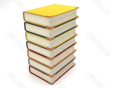 stack of books