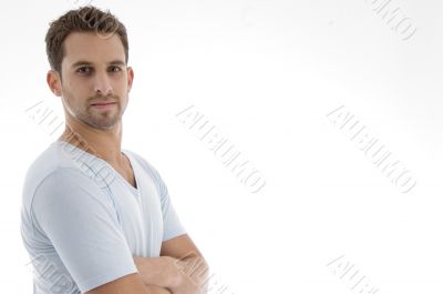 portrait of handsome young man