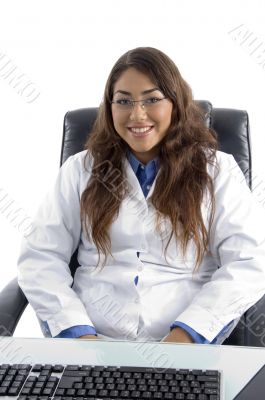 smiling young doctor