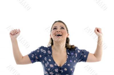 happy young girl