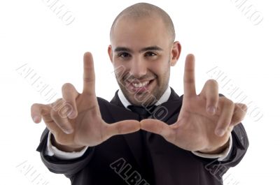 young corporate man