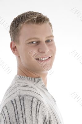 portrait of handsome man
