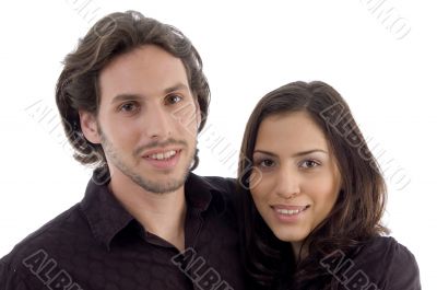 portrait of young couple
