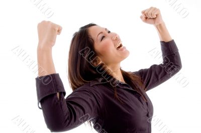 portrait of successful woman