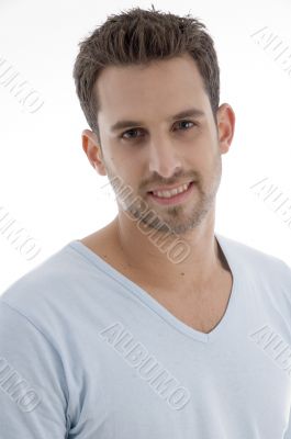 portrait of handsome young man