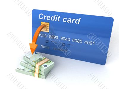 three dimensional credit card