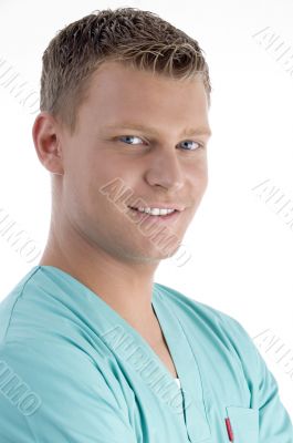 smiling young doctor