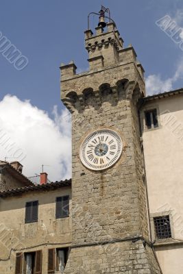 Santa Fiora (Grosseto) - Clock tower