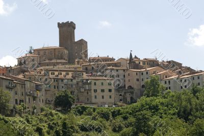 Arcidosso, ancient town in Tuscany