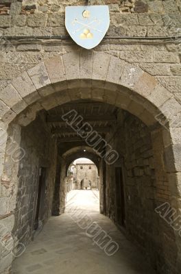 Abbadia San Salvatore, the medieval zone