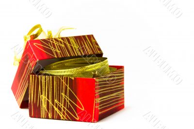 Open gift box