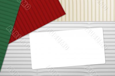 Holiday Corrugated Cardboard