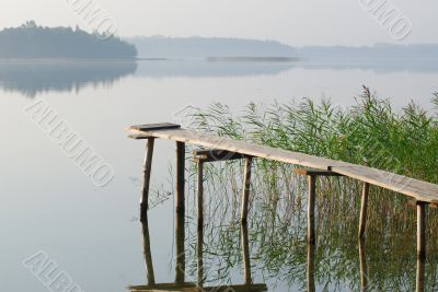 The bridge at lake