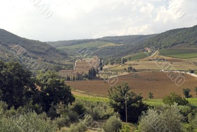 Church of Sant`Antimo (Tuscany)