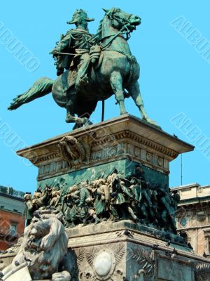 Vittorio Emanuele the second`s monument