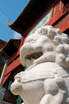 Chinatown gate in Montreal