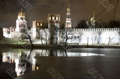 Novo-Devichiy cloister close up