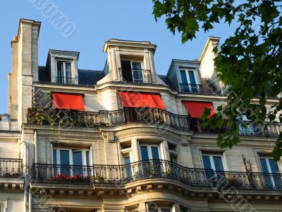 Paris house view