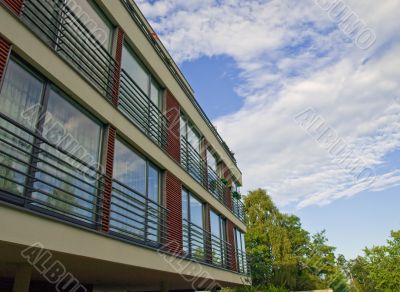 Health resort building