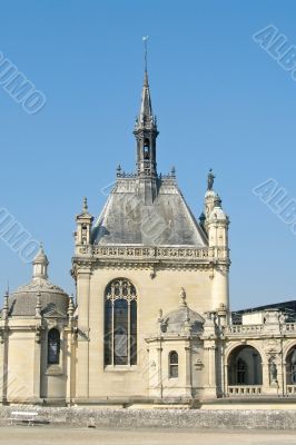 Chantilly castle near Paris