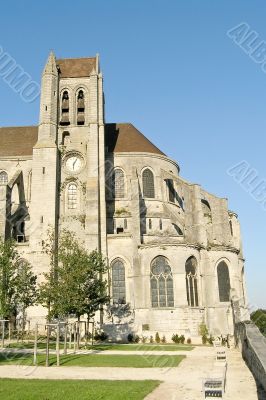 Old french abbey