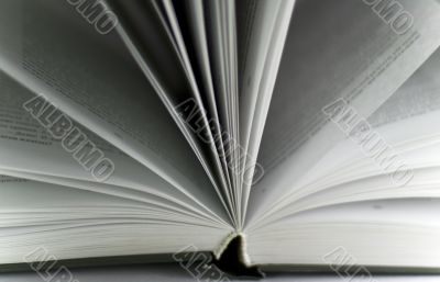 opened book