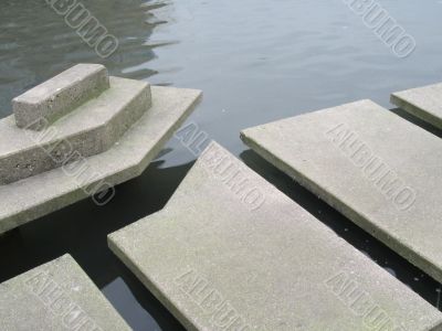water fountain in a park
