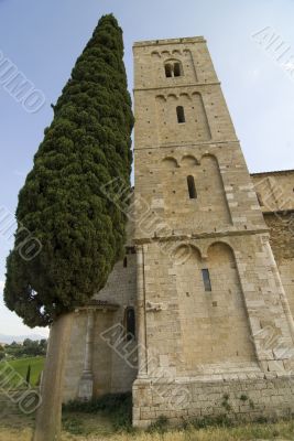 Church of Sant`Antimo (Tuscany)