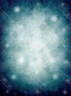 Background with snowflakes