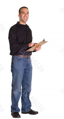 Man With Clipboard