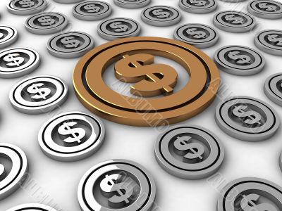 dollar coins