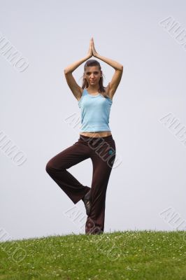 Yoga in the summer