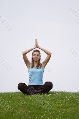Doing Yoga
