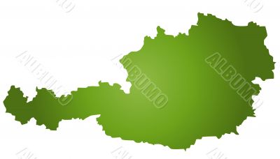 Map of Austria