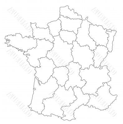 Map of France