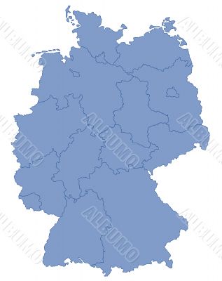 Map of Germany