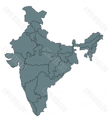 Map of India