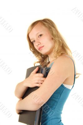 Thoughtfully student