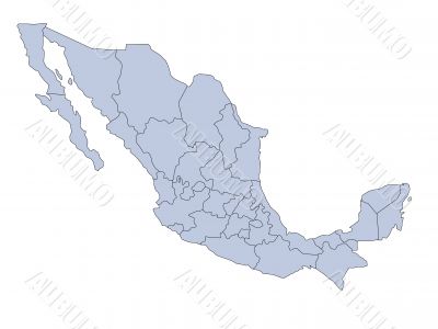 Map of Mexico