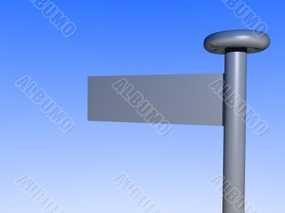 Blank sign