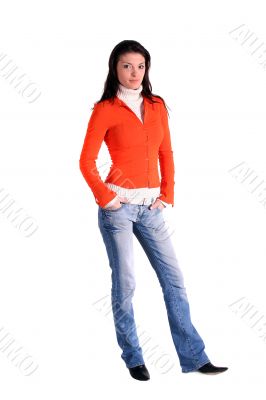 Young handsome  woman